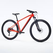 VTT rouge pour femme